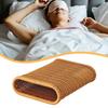Sauna Headrest Pillow Ergonomic Breathable Cervical Spine Pillow Artificial Rattan Handwoven Neck Rest for SPA Steam Room Home