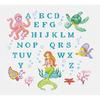 Cross Stitch Kit ABC Under the Sea