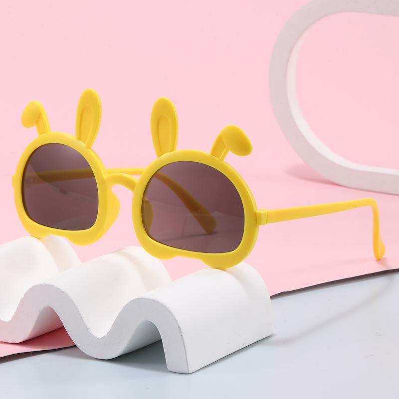 2025 Children's Summer Sunscreen Sunglasses Korean Version Boys And Girls Baby New Little Rabbit Glasses