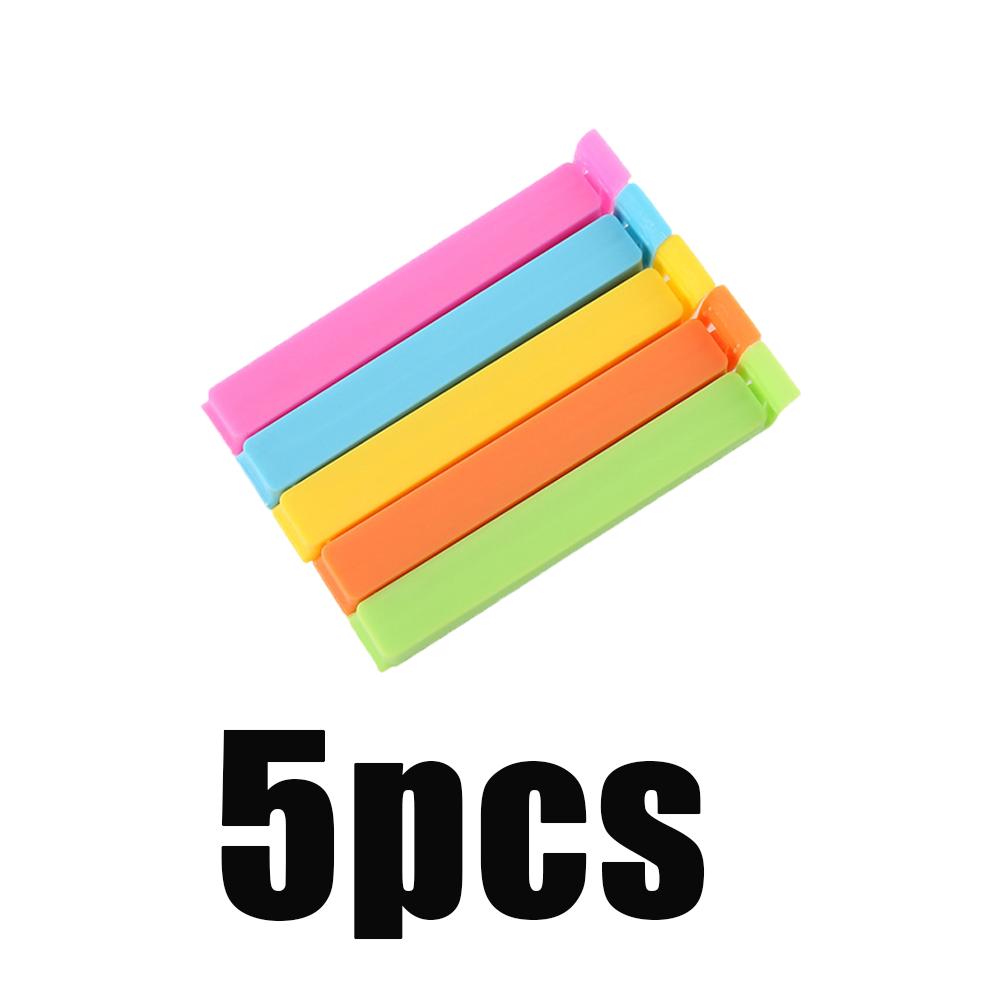 

5/10/20pcs Colorful Sealing Clips Portable Moisture-Proof Food Snack Seal Sealing Bag Clips Plastic Tools Kitchen Accessories