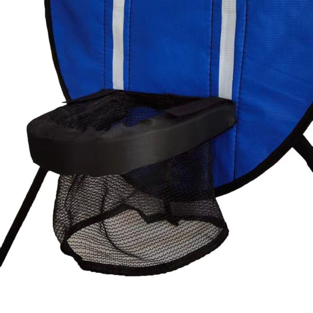 Sammenleggbart Trampoline Basketballkurvsett Multifunksjonelt Basketballkastspill Sportsspill