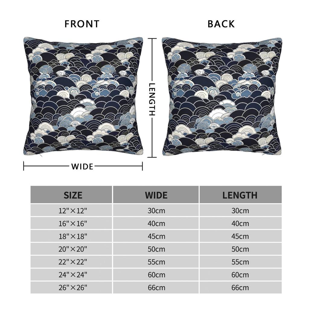 The Great Wave Planner 2026 Pillow Case Kawaii Pillow Cover Soft Pillowcases For Couch Sofa Bedroom