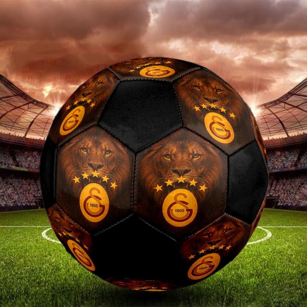 1pc Galatasaray SK Soccer Ball Size 5 Indoor Soccer Ball Fashion Colorful Backyard Game - Great For Sports Fans Gift HE10