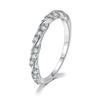 Dainty Trend Thin Rings for Women Female Inlaid Zirconia Delicate Stacking Matching Ring Fashion Gift to Female Jewelry DZR021