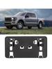 Front Bumper License Plate Bracket Frame Fixed Holder Number Stand Secure Mounting Compatible For F150 0 ML3Z17A385BB