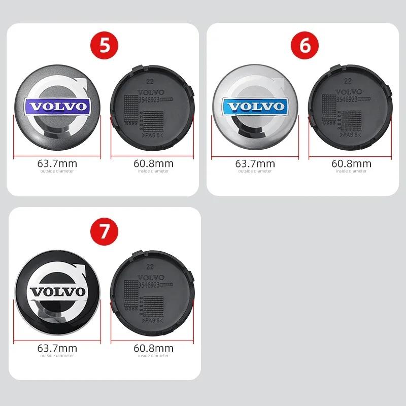 pnvbm0 64mm Original Volvo Wheel Center Hub Cap Logo Badge For S60 S80 XC60 XC90 V40 V50 V60 V70 Original car accessories