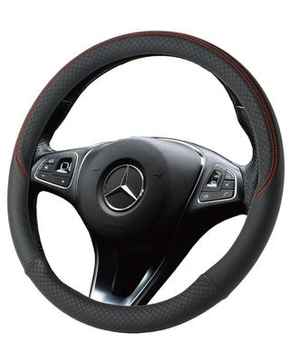 Kei ve Standart için Athbeam Direksiyon Kılıfı Koruyucu Deri Kılıf Sentetik Destekli Küçük Araba Araba Direksiyon Kılıfı Otomobiller, Kaymaz