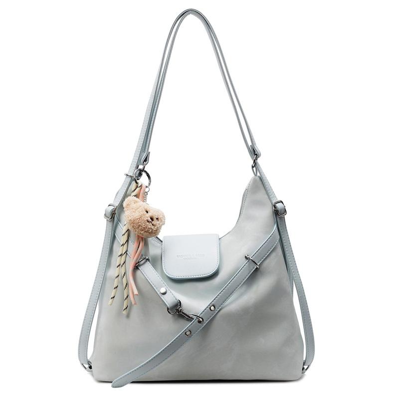 Popular casual high-end sense lightweight tote bag female versatile Spice Girl style multi-back commuter style backpack