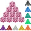 10pcs D20 Polyhedral Dice Set Transparent Color 20 Sided Board Game Dice for DND TRPG, Tabletop Gaming Supplies