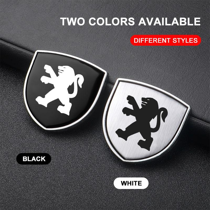 1 Stück 3D Metall Auto Türschutz Emblem Auto Karosserie Abzeichen Aufkleber Styling Für Peugeot 308 408 508 RCZ 208 3008 2008 206 207 108 406 407 408 206 207 208 306