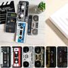 Cassette Vintage Boombox Tape Transparent Phone Case for Motorola Moto G7 G8 G9 G84 G85 G73 G24 G15 Z2 Play Power Plus