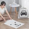 Custom Logo Cotton Drawstring Canvas Pouch - Clothes Storage Linen Bag