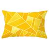 Yellow Geometric Living Room Bedroom Office Pillowcase Rectangular Cushion Cover Home Decor