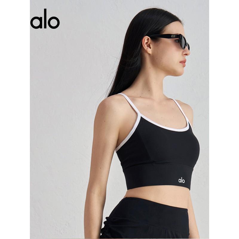 Original Al Yoga High-Intensity Shockproof Double Strap Sports Bra