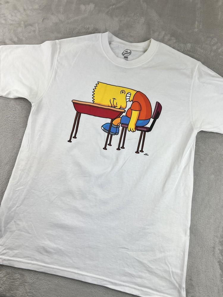 The Simpsons Bart Shirt Mens Medium Funny Cartoon Graphic Matt Groening 20th Tee Unisex T-Shirt XXXXL