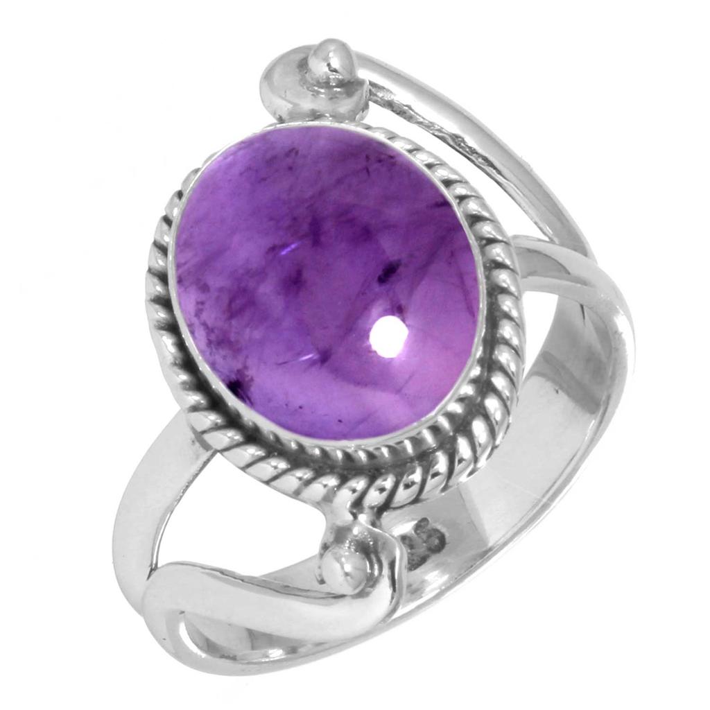 925 Sterling Silver Ring Women Gemstone Handmade Jewelry Anniversary Gift Amber Amethyst Black Onyx Carnelian Garnet Quartz Green Onyx Gold Stone Boho