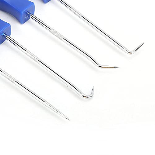 JUTOSU Pick Up Tool Seal Remover O-Ring Hook O-Ring Remover Pick Tool Oil Seal Remover Hook Set O-Ring Pick and Hook Precision Hook Set Hook Set