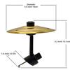 1/2PC Car Crash Cymbal Air Vent Mini Drum Car Drum Cymbal Air Vent Car Hand-shooting Cymbals Musical Instrument For Car Interior