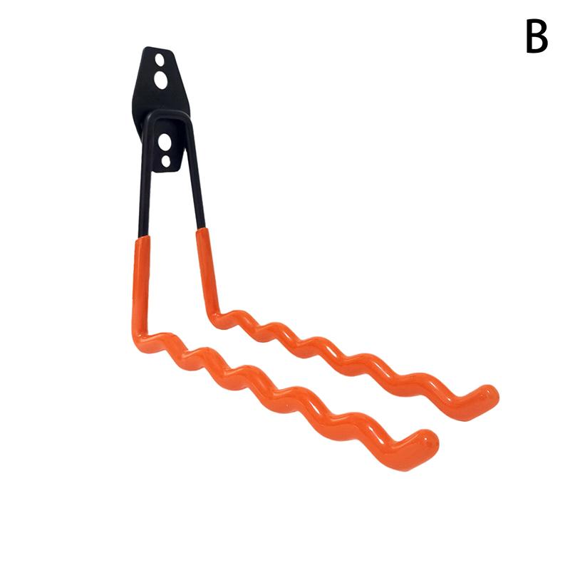 Wall Mounted Racket Holder Tennis Racket Holder Badminton Racket Holder Wall Wave Hook Storage Holds Multiple Racquets Rack