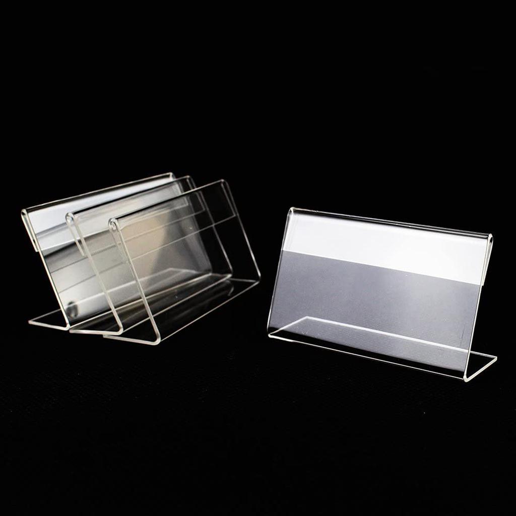 50 stücke Karte Display Halter Ständer Halter Display Stand Lagerung Fall 50 stücke 7cm X 4cm