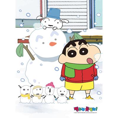 Crayon Shin-chan Snowman Puzzle postavička 150 dílků, oblíbené korejské puzzle