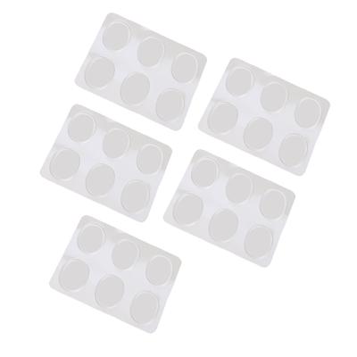 30 Pcs   Gel Pad Self Adhesive Soft Silicone Muffling Gel Pads   Dampeners for   Control