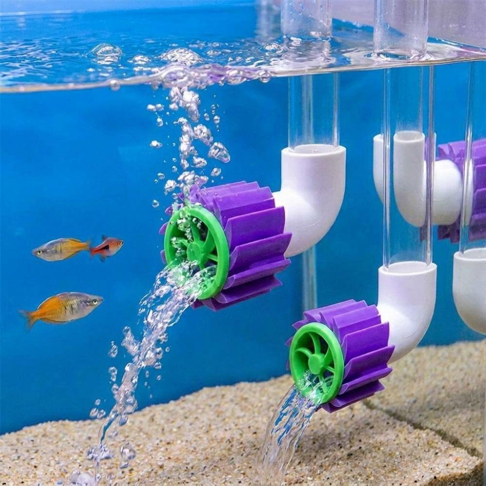 20/25/32 MM Tank Outlet Water Flow Diffuser Fan Aquarium Rotary Pump Head  Fish Tank Filtration