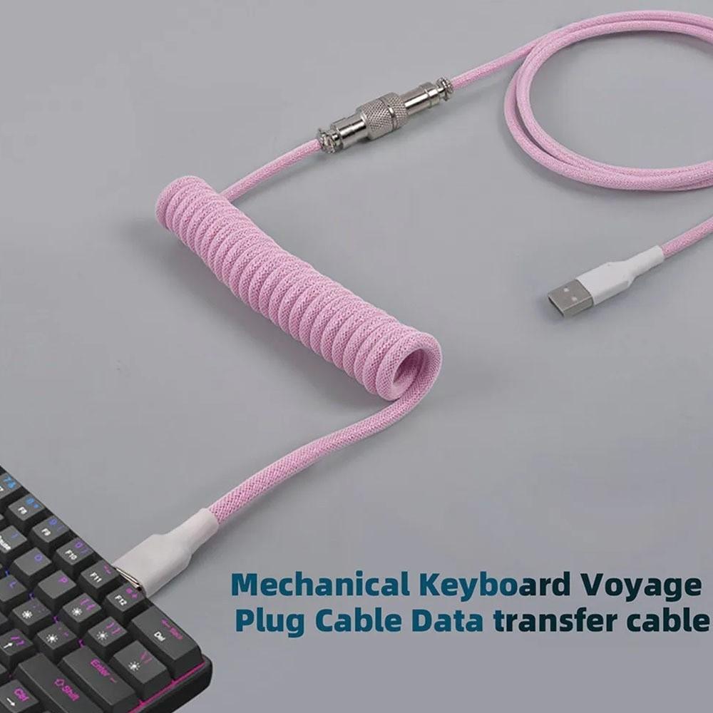 Max 3M Length Mechanical Keyboard Type C USB Cable Desktop Computer