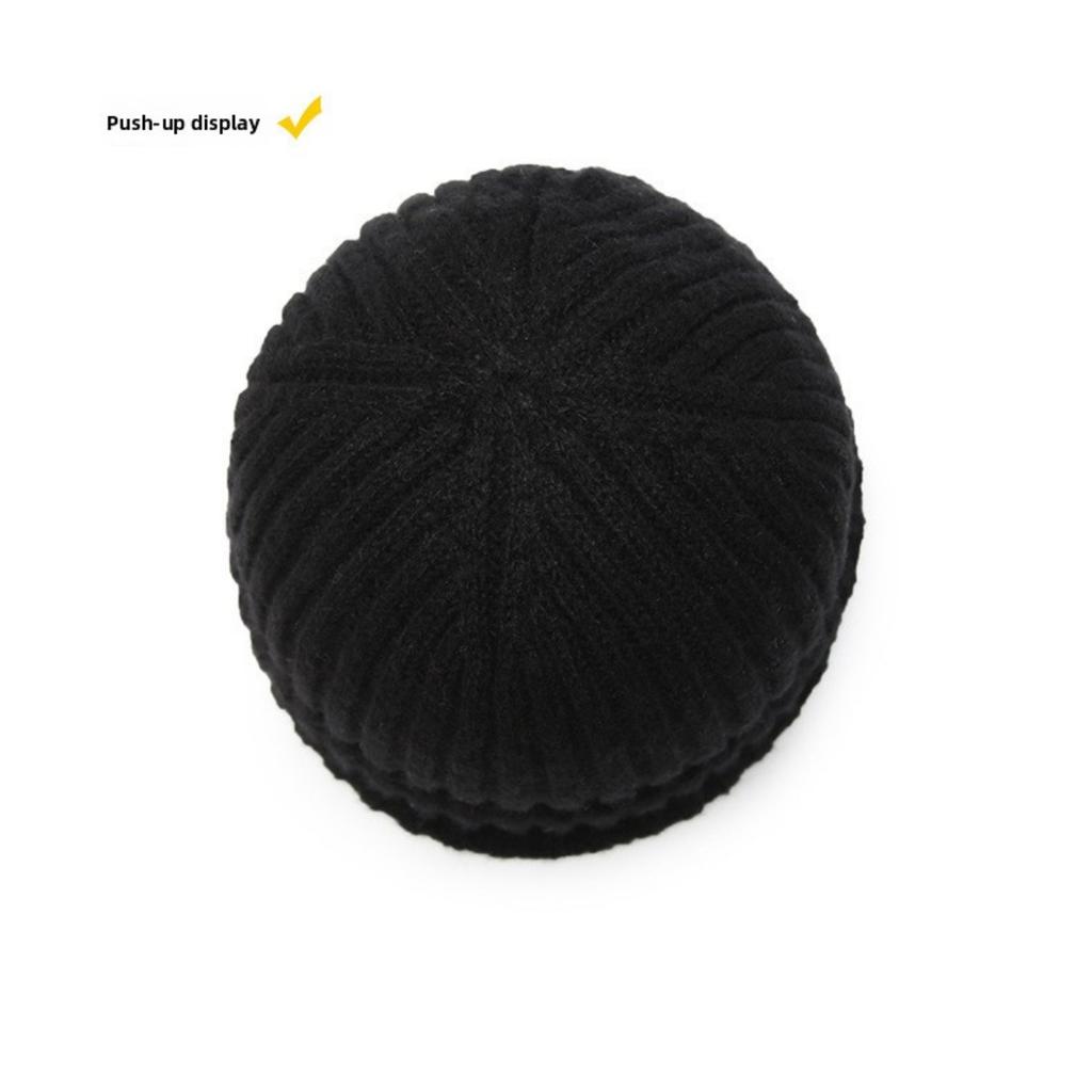 Men's and Women's Universal Fleece Warm Hat -Elastic and Retractable Windproof Ear Muffs,Winter Cycling Outdoor Headgear and Cold Protection Equipment
