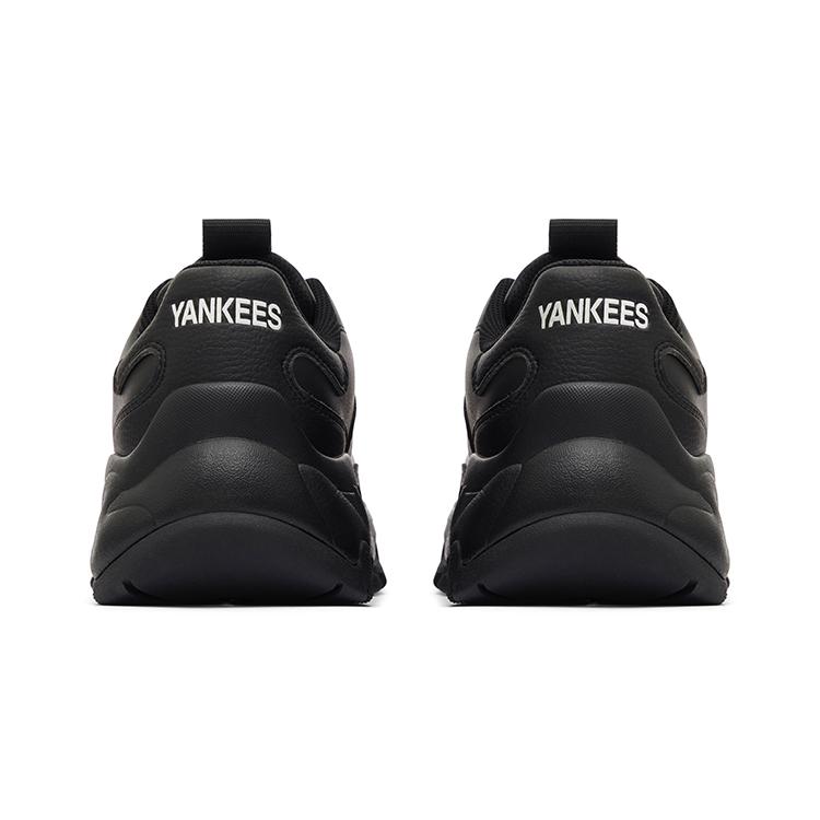 New MLB Big Ball Chunky Low Top Chunky Sneakers Unisex Black 3ASHC104N-50BKS