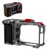 For Insta360 Ace/Ace Pro1/2 Metal Street Photo Vlog Grip Mount Metal Quick Release Rabbit Cage Ergonomic Design Comfortable Grip