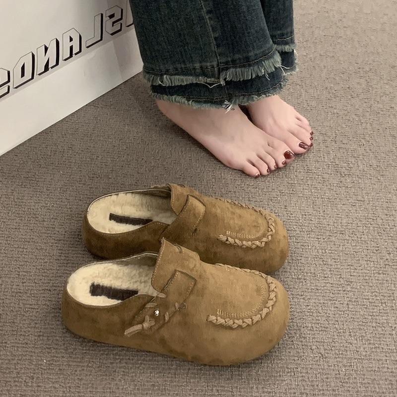 

Женские зимние ботинки на толстой подошве с внутренней высотой и бархатной отделкой, новые, с одним ремешком, с закрытым носком, полусапоги, теплые хлопковые ботинки 40 верблюд