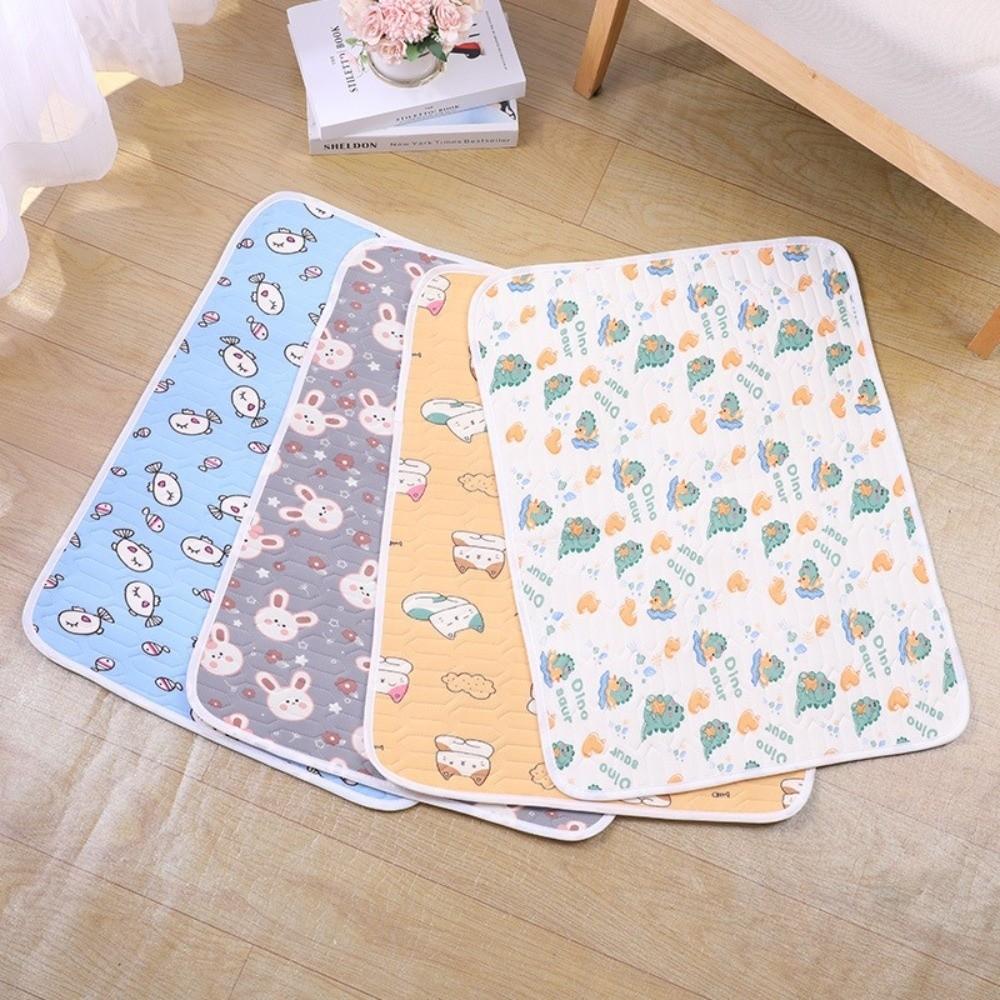 Non-Slip Cooling Pet Mat Breathable Ice Silk Mat Durable Pet Sleeping Pad Floor Use