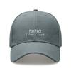 [Casual Baseball Cap] Beige "FUN FACT: I Don't Care." Print Baseball Hat, Adjustable Breathable Lightweight Curved Brim, Daily Wear Sun Dad Hat