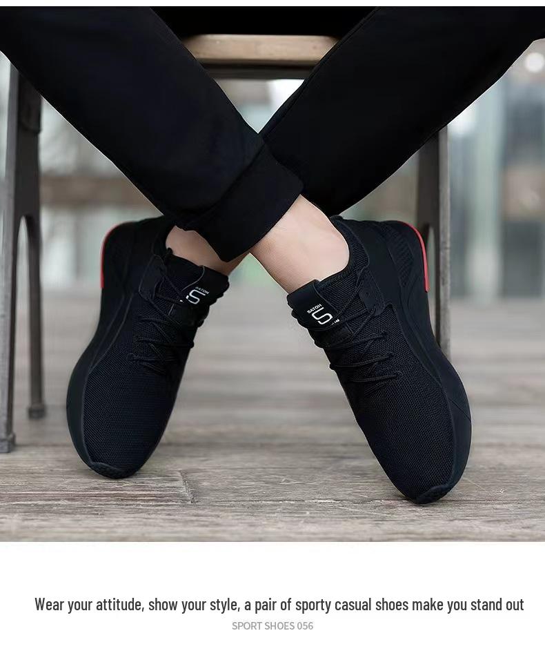 Autumn 2025 Men's Trendy Lightweight Running Shoes - Comfortable & Fashionable