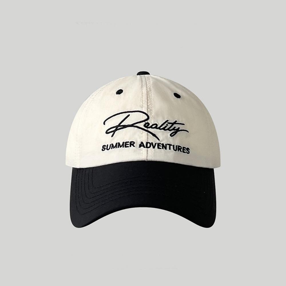 Quick Drying Letter Baseball Hat Embroidered Sun Hat Embroidery Baseball Cap  Cycling