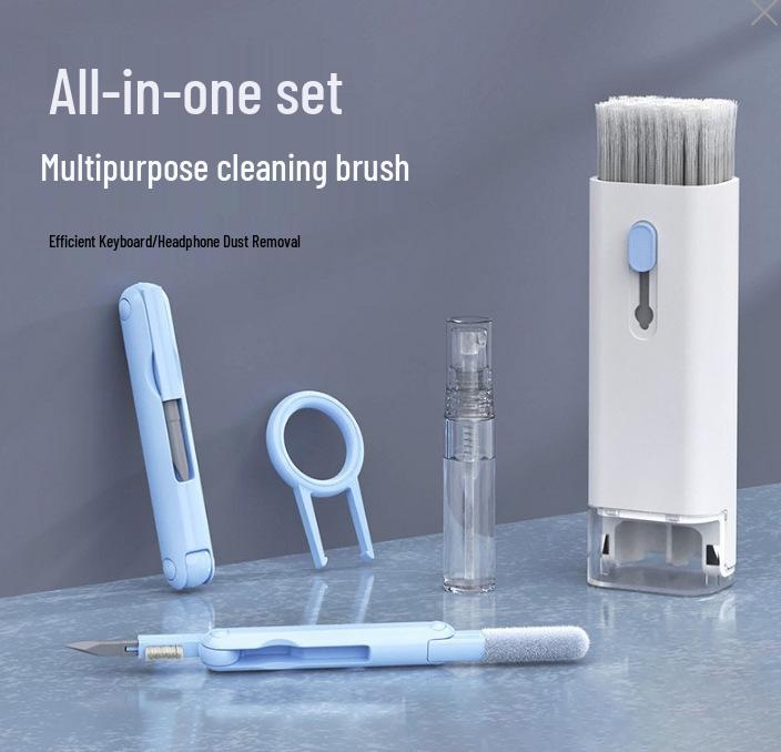 Multifunctional Cleaning Tool for Keyboard, Computer, and Bluetooth Earphones
