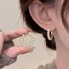 Korean High-End Pearl Ear Cuff Earrings: Elegant, Face-Slimming, Fairy-like Design