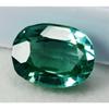 Natural Teal Sapphire Oval Cut Bluish Green 7 Carat Loose Gemstone CERTIFIED A-4247