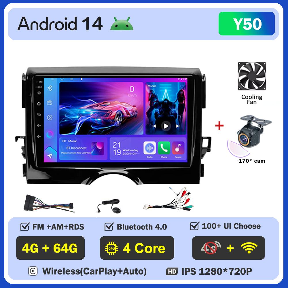 For Toyota Mark X X130 2 II 2009 2010 2011 - 2019 Car Radio Player Car Carplay Screen Autoradio Mirror Link Car Intelligent Syst