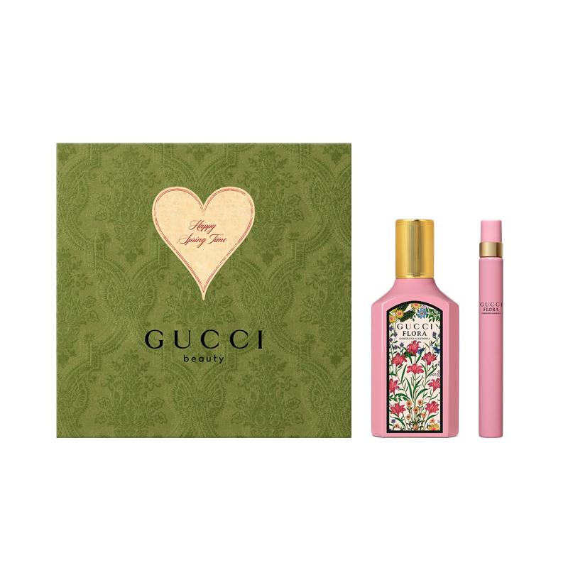 Gucci Dream Gardenia Perfume Gift Box Set Floral Fragrance EDP Birthday Gift Qimeng Gardenia 50ml+10ml коричневый