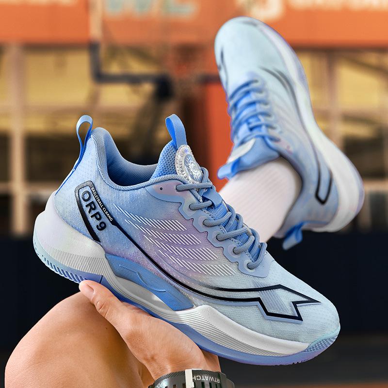 Boys' middle-aged and older children's basketball shoes Men's and women's sports shoes Men's 2025 new summer mesh children's sports shoes