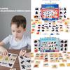 Wooden Animal And Fruit Matching Game For Early Learning And Cognitive Development