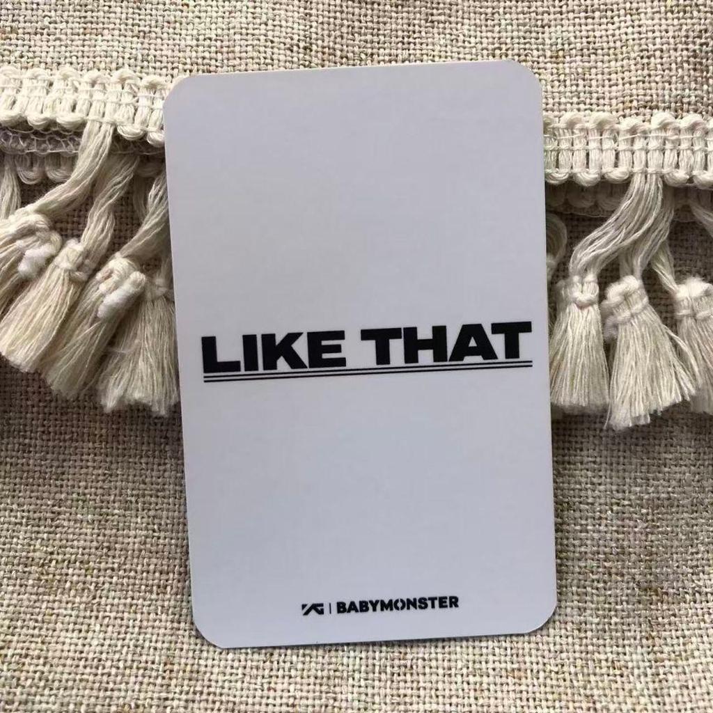 [USED] BABYMONSTER Babymon Like That Ahyeon Sanok Trading Card