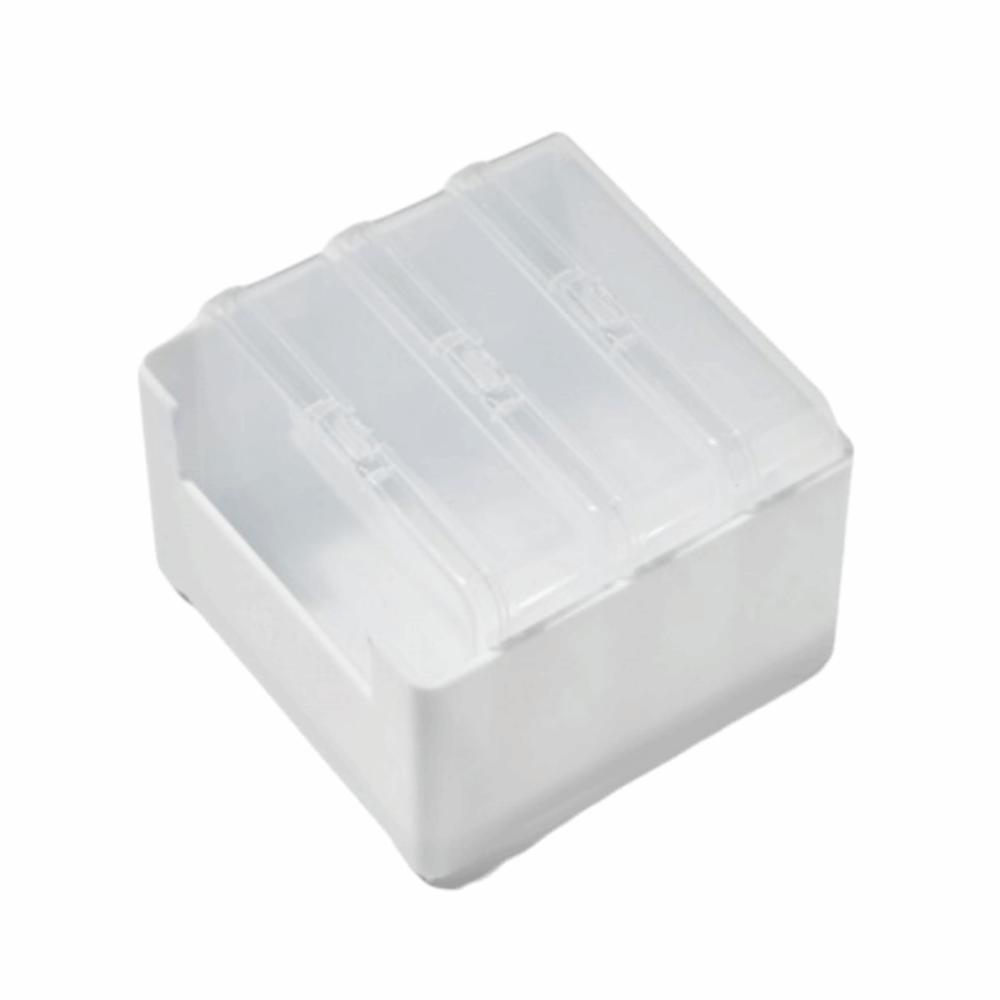 Clear Data Cable Storage Box Durable Desktop Cable Organizer  Desktop Organization