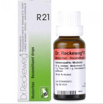 Dr. Reckeweg R21 Kropla rekonstytucyjna 22 ml