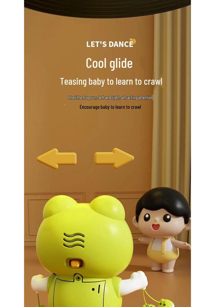 Frog Toy for Baby Head-Raising & Tracking (0-12 Months)