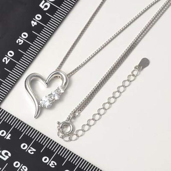 Crossfor New York Silver Chain Necklace Women's