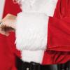 SYitong Santa Claus Costume for Includes Santa Cosplay Outfit and Shoe Set for Men and Fun Christmas Costume Adults, Covers, 6-Piece Women, (M)
