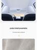 IM L6/L7/LS6 Suede Velvet Electrostatic Car Sunroof Full Coverage Sunshade Curtain